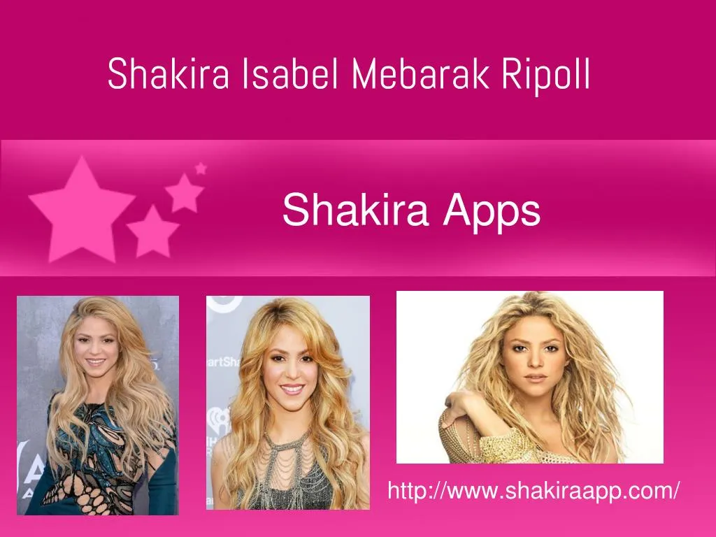 shakira apps