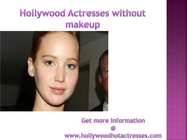 Hollywood Actresses Without makeup