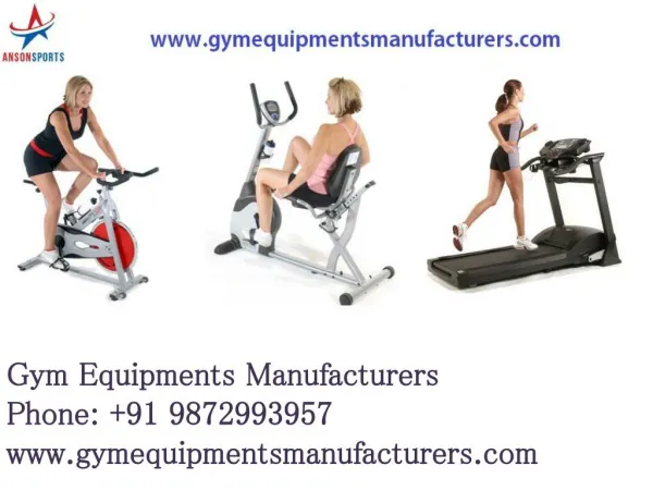 Commercial Gym and Fitness Equipments in Delhi, Mumbai, Punj