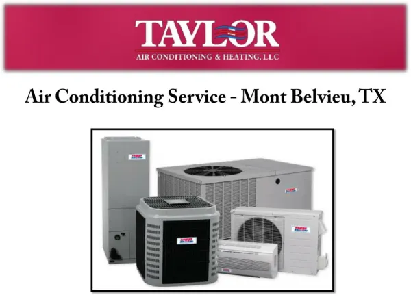 Air Conditioning Service- Mont Belvieu, TX