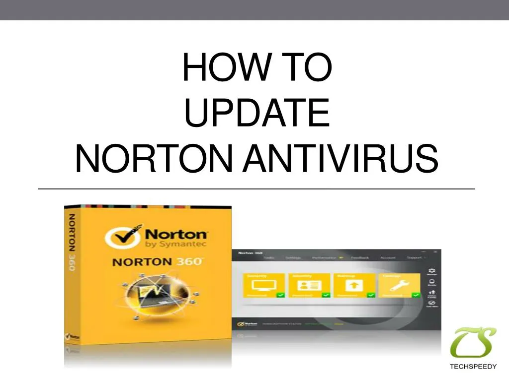 how to update norton antivirus