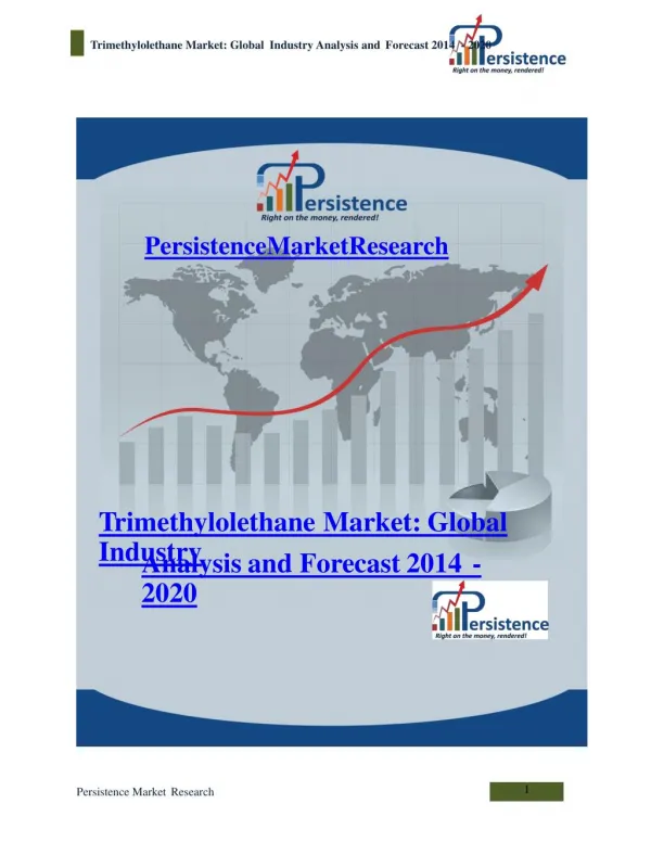 Trimethylolethane Market: Global Industry Analysis and Forec