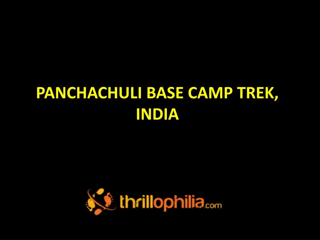 panchachuli base camp trek india
