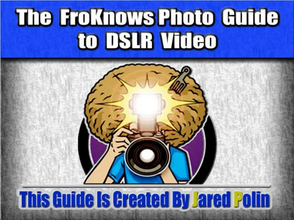 Online DSLR videography Courses For Beginner