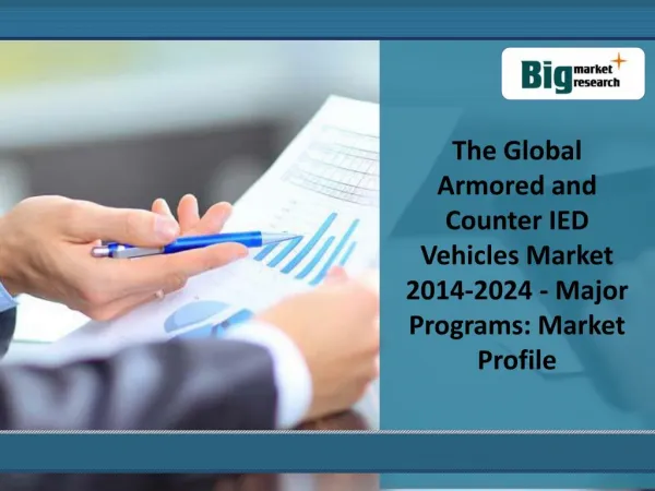 The Global Armored and Counter IED Vehicles Market 2014-2024