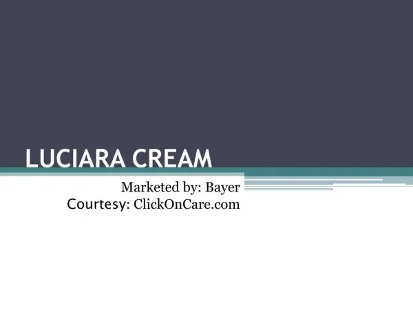 Good Stretch mark removal cream-Luciara