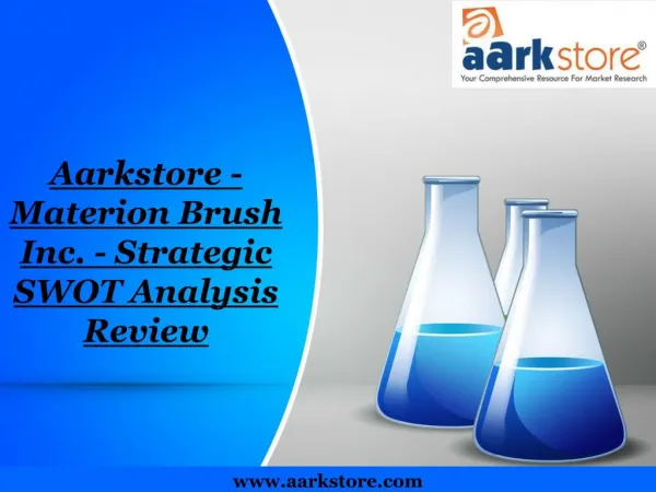 Aarkstore - Materion Brush Inc. - Strategic SWOT Analysis Re
