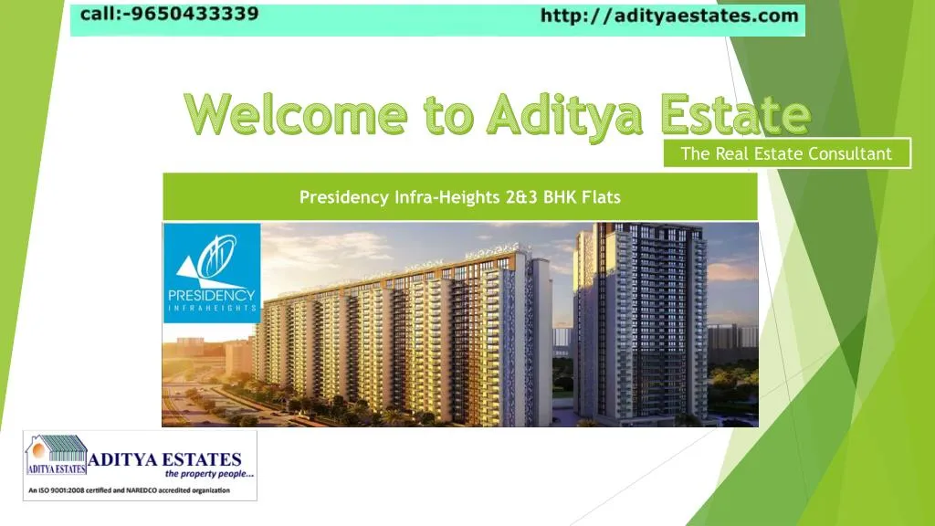 welcome to aditya estate