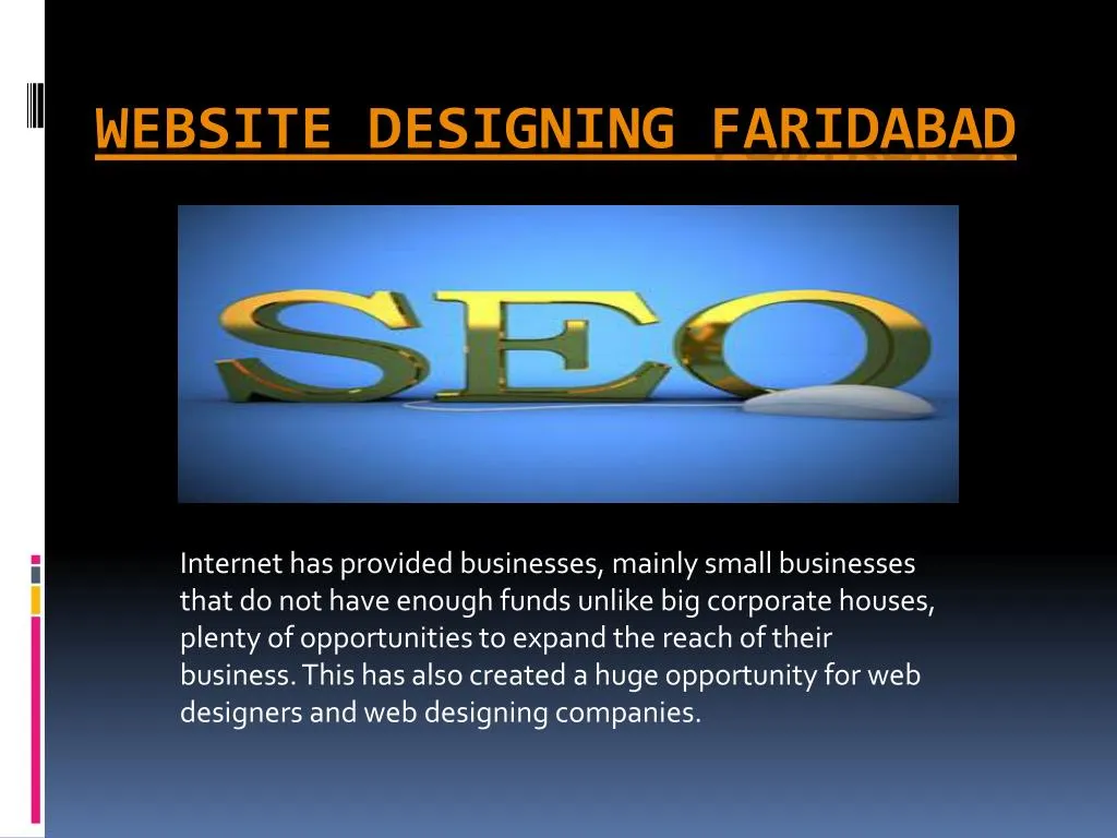 website designing faridabad