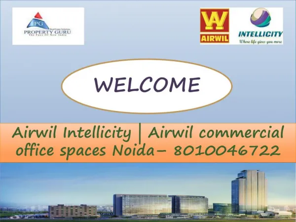 Airwil intellicity noida extension | Airwil New Projects in