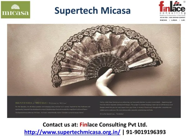 Supertech Micasa, Supertech Micasa Thanisandra Bangalore