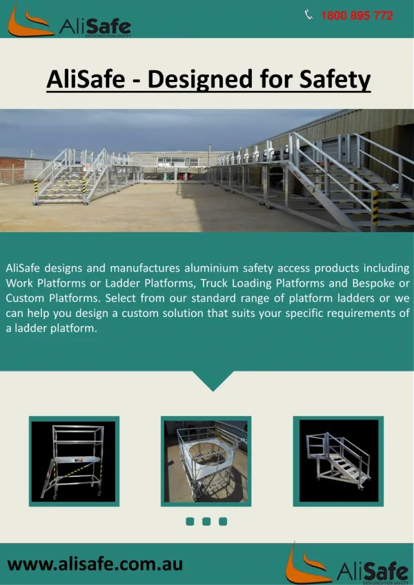 AliSafe: First Class Ladders Access Platform