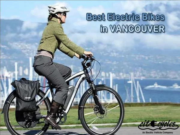 Electric Bikes Vancouver