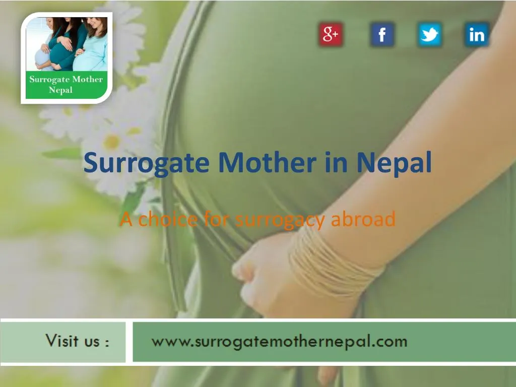 surrogate mother in nepal