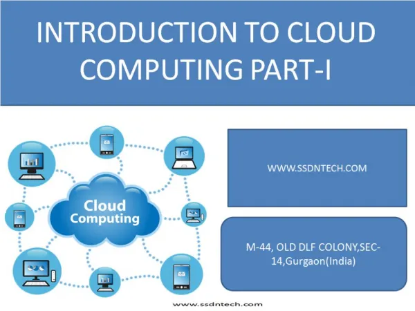 Cloud Computing training company India