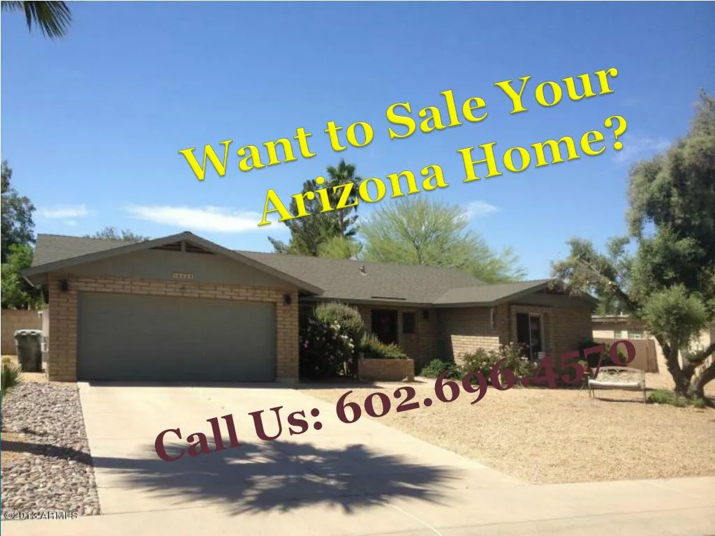 want to sale your arizona home