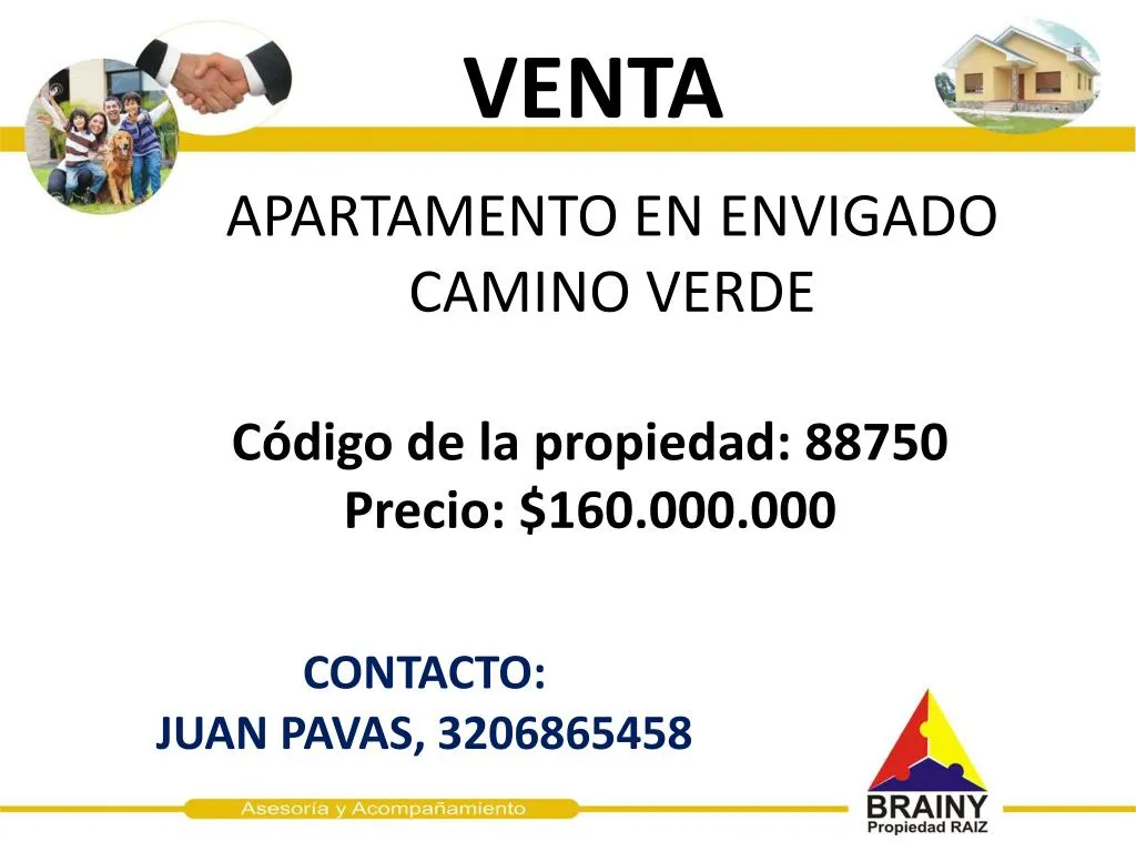 apartamento en envigado camino verde