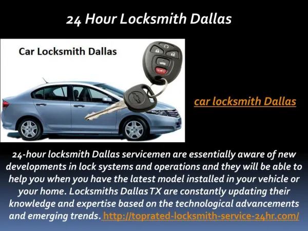 Car Locksmith Dallas