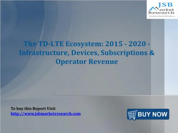 JSB Market Research: The TD-LTE Ecosystem: 2015 - 2020 - Inf