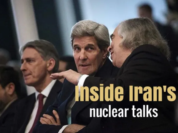 Inside Iran's nuclear talks