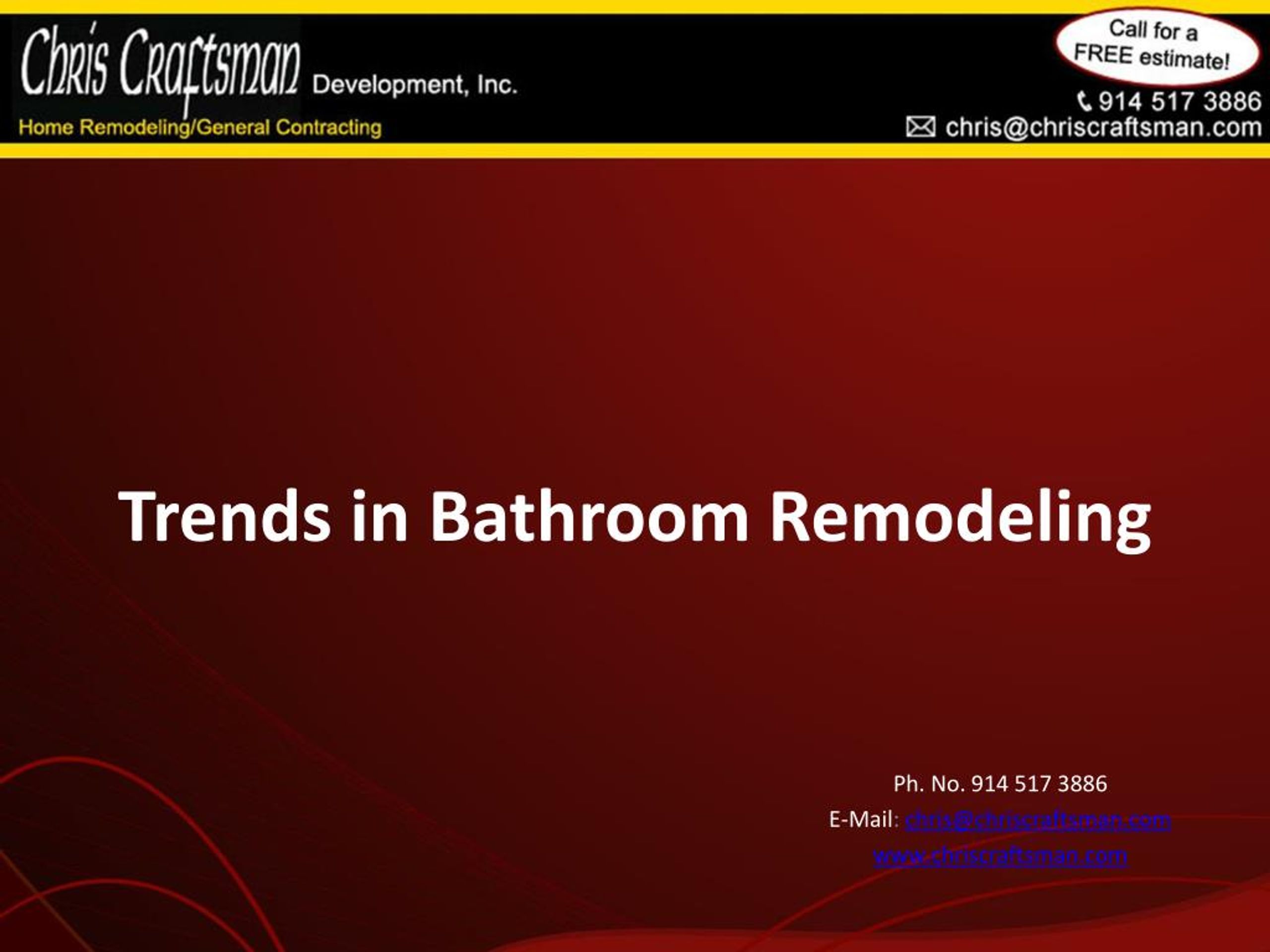 PPT - Trends in Bathroom Remodeling PowerPoint Presentation, free ...