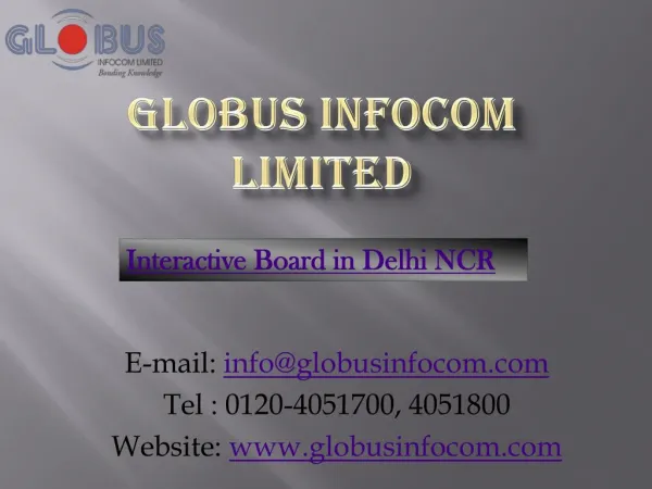 Interactive Board in Delhi NCR