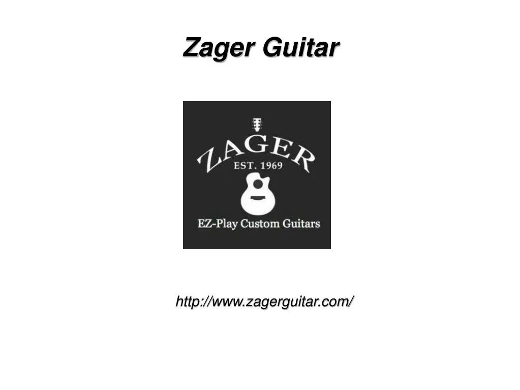 zager guitar