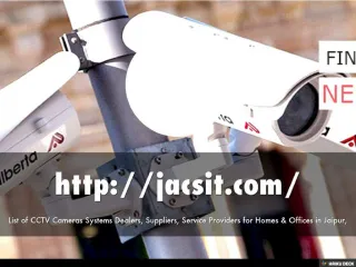 CCTV Camera Jaipur - slide 1