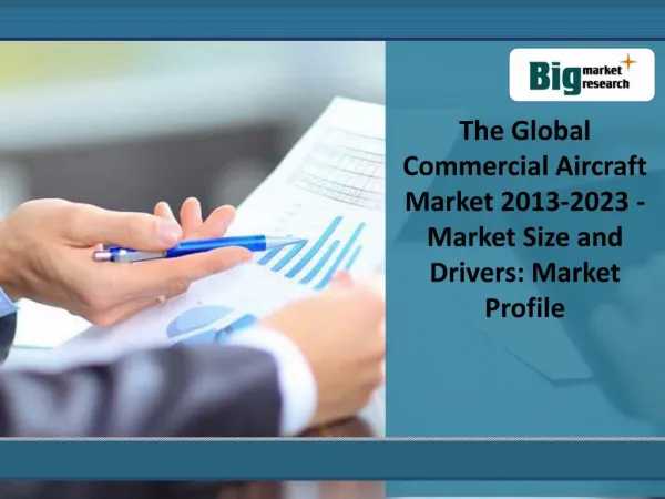 Gain Insight Of Global Commercial Aircraft Market 2013-2023