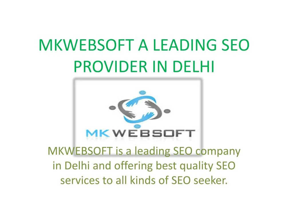 mkwebsoft a leading seo provider in delhi