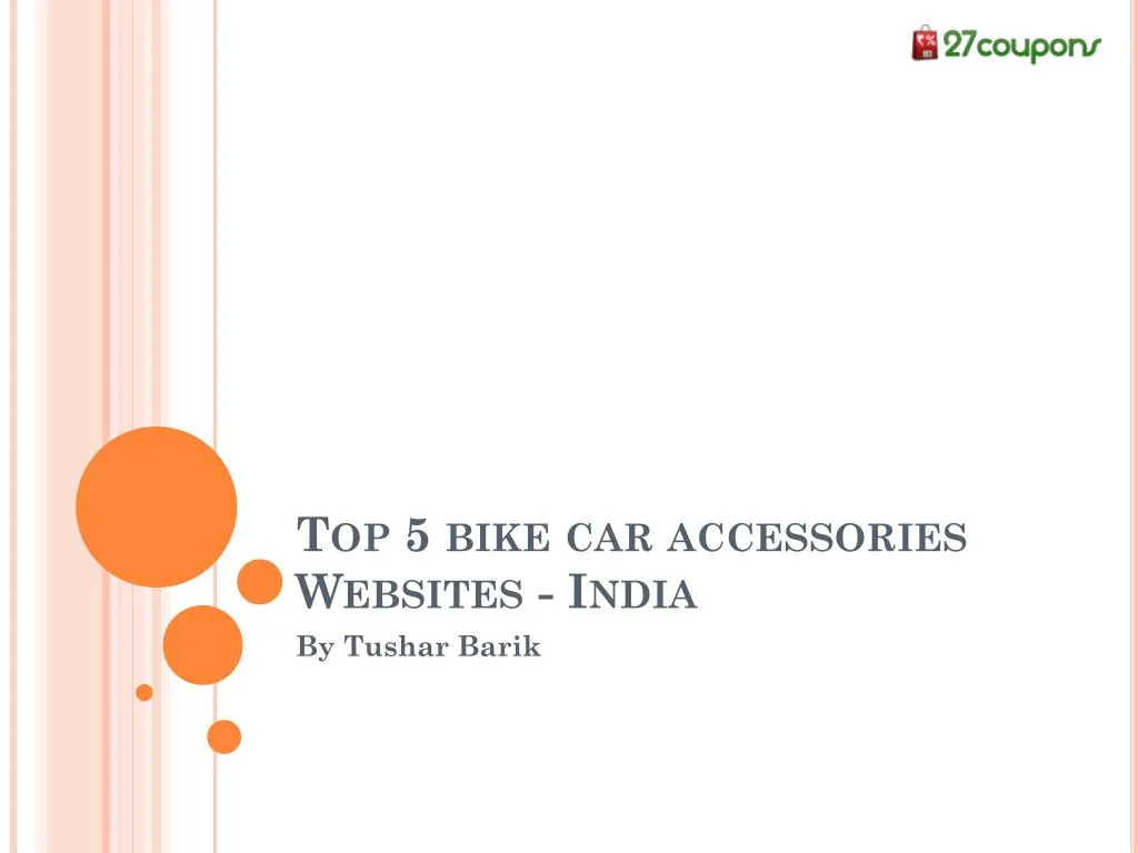 top 5 bike car accessories websites india