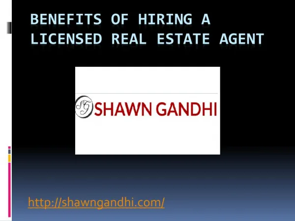 Benefits Of Hiring A Licensed Real Estate Agent