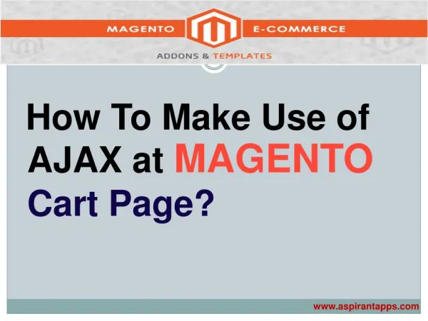 AJAX Add to Cart Magento Extension