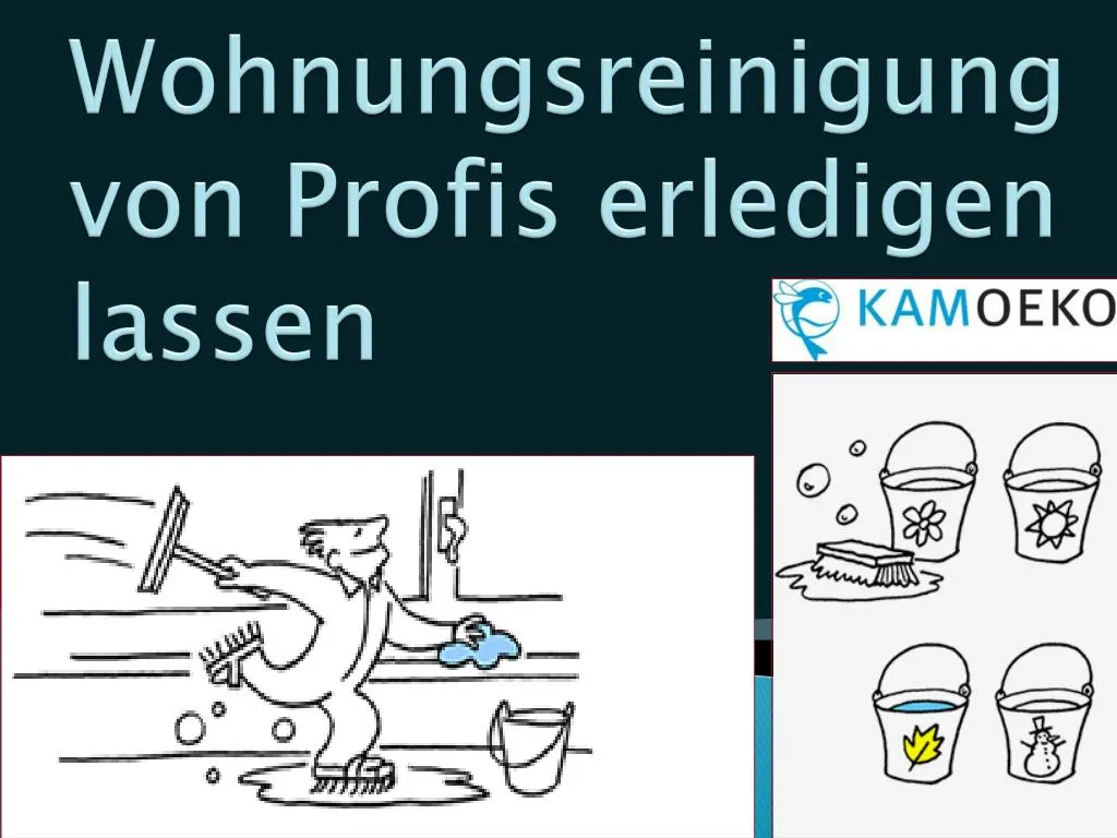 wohnungsreinigung von profis erledigen lassen