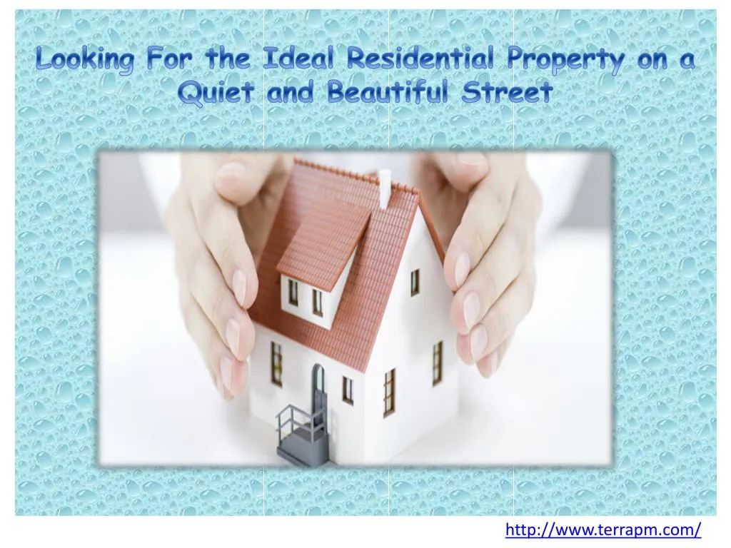 looking for the ideal residential property on a quiet and beautiful street