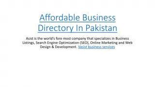 add local business listing in islamabad