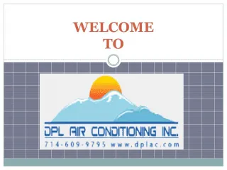 AC & Heating Installation - slide 1