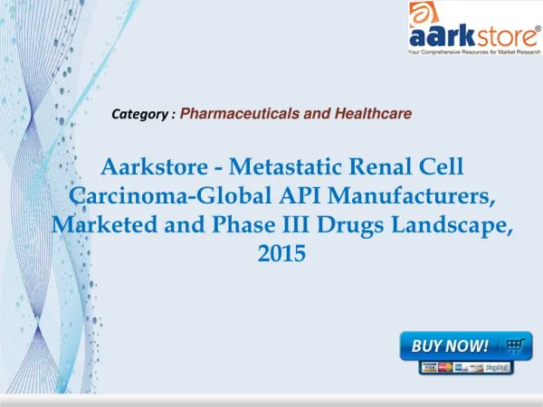 Aarkstore - Metastatic Renal Cell Carcinoma