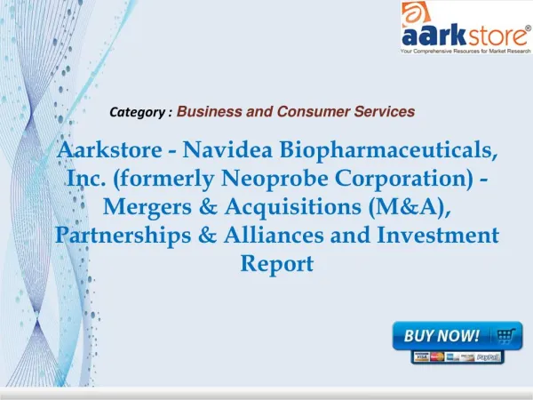 Aarkstore - Navidea Biopharmaceuticals, Inc.