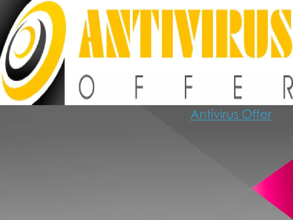 antivirus offer