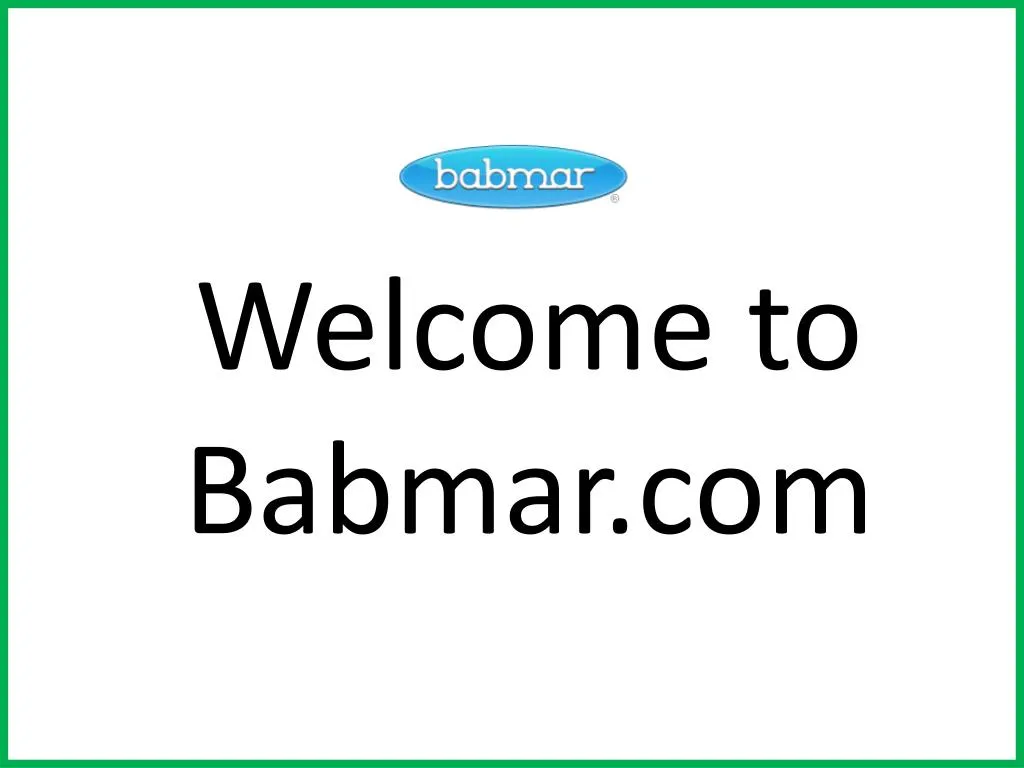welcome to babmar com