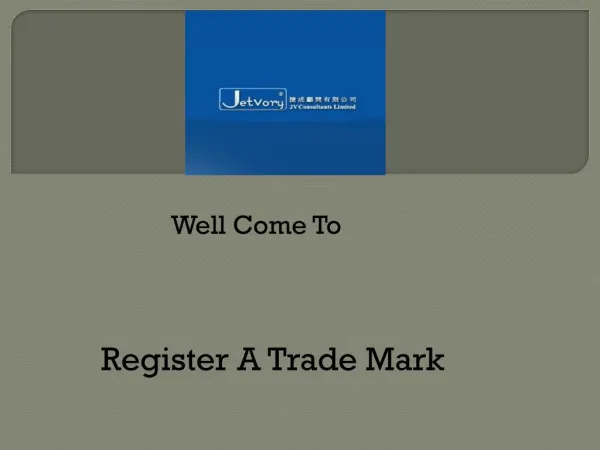 Register A Trade Mark
