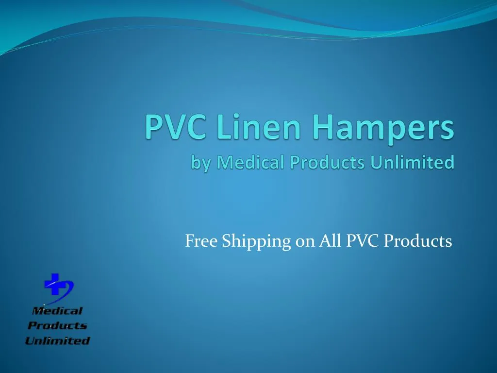 pvc linen hampers by medical products unlimited