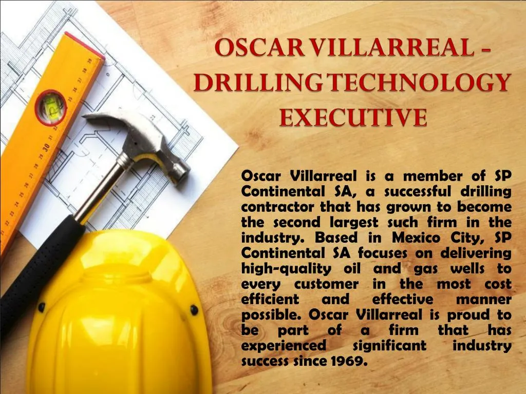 oscar villarreal drilling technology executive