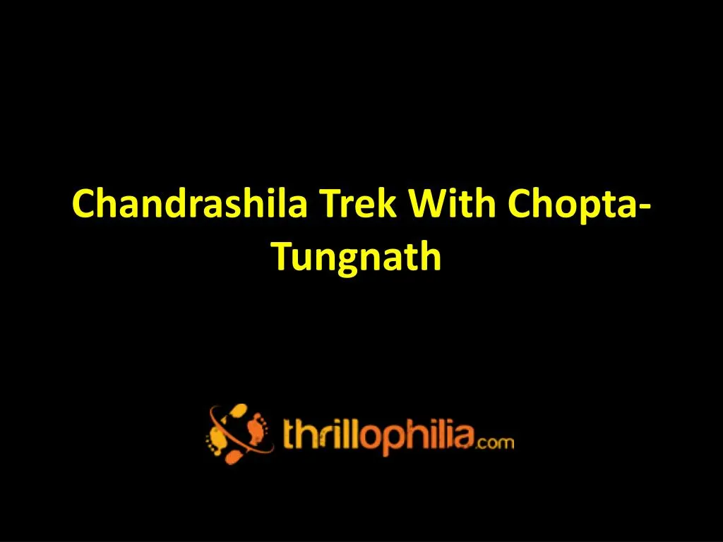 chandrashila trek with chopta tungnath