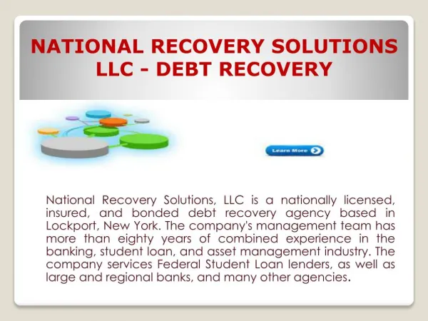 National Recovery Solutions LLC