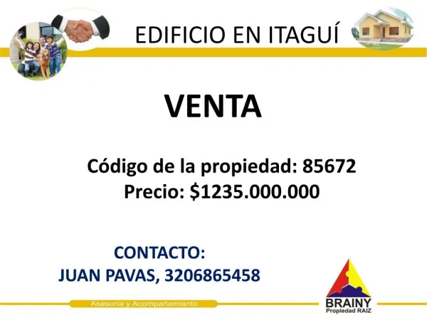 edificio en itagu
