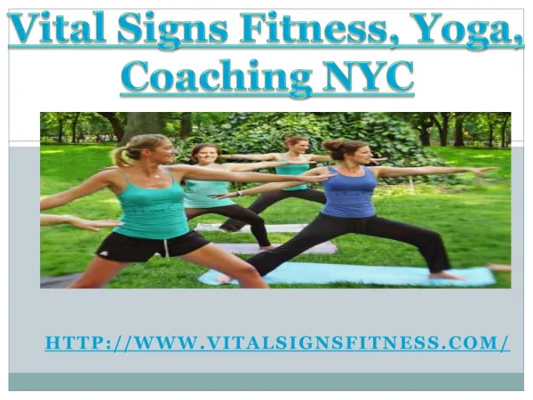 Yoga NYC Upper East Side - Vital Signs Fitness, Yoga, Coachi