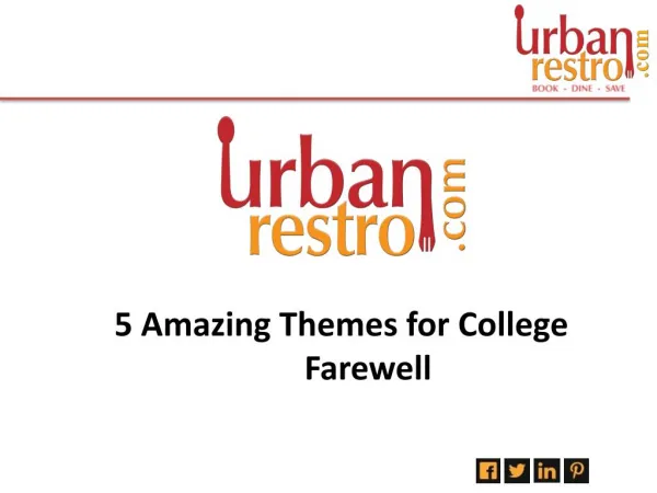 Farewell Themes - Urbanrestro