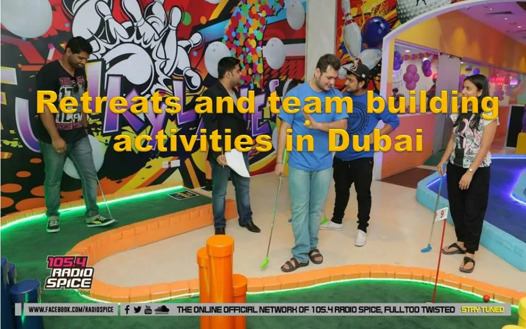 retreats and team building activities in dubai